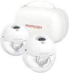 Momcozy M5 Double Breast Pump Gray, 160ml (BP180-GR00BA-A)