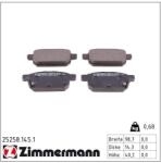 ZIMMERMANN Set placute frana ZIMMERMANN 25258.145. 1 (25258.145.1)