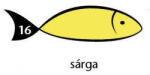  Karton Rainbow 50x70 cm 230g intenzív sárga 16