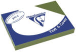 Clairefontaine Karton bőrhatású Clairefontaine Text and Cover A/4 270g oliva zöld 100 ív/csomag (2703C)