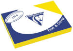 Clairefontaine Karton bőrhatású Clairefontaine Text and Cover A/4 270g napsárga 100 ív/csomag (2700)