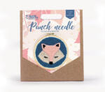 Graine Creative Punch needle hímzőkészlet - Róka (20 cm) (JL23190)