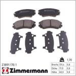 ZIMMERMANN Set placute frana ZIMMERMANN 23891.170. 1 (23891.170.1)