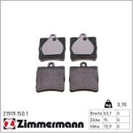 ZIMMERMANN Set placute frana ZIMMERMANN 21919.150. 1 (21919.150.1)