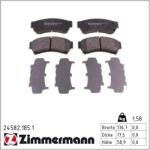ZIMMERMANN Set placute frana ZIMMERMANN 24582.185. 1 (24582.185.1)