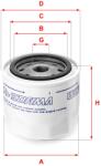 SOFIMA Filtru ulei SOFIMA S 3257 R (S 3257 R) - fixbox