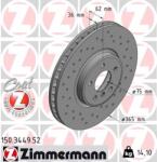 ZIMMERMANN Disc frana ZIMMERMANN 150.3449. 52 (150.3449.52)