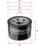 SOFIMA Filtru ulei SOFIMA S 3565 R (S 3565 R) - fixbox