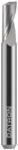 Datron Freza cu 1 canelura, Datron 0068460E, 6.0x6.0mm, Argintiu (0068460E) Burghiu