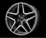 MOMO Janta Aliaj MOMO RF 06 MATT BLACK POLISHED 8.5X20 5X112 ET 30 CB 66.6