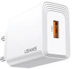 USAMS T69 încărcător de rețea priză USB 2.1A ALB (CC326TC01)