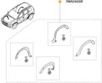 Original Renault Elemente decorative/protectie, aripa ORIGINAL RENAULT 788A24426R (788A24426R)