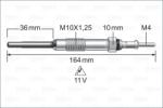 VALEO Bujie incandescenta VALEO 345239