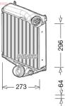 DENSO Intercooler DENSO DIT28022 (DIT28022)