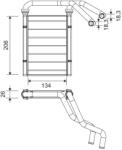 VALEO Schimbător de căldură, încălzire habitaclu VALEO 811594 (811594)