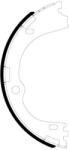 TEXTAR Set saboti frana, frana de mana TEXTAR 91086300 (91086300) - fixbox