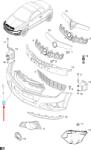 Original Psa Bara de protectie fata ORIGINAL PSA / PEUGEOT / CITROEN / DS / OPEL / GM 93164360 (93164360)