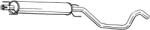 BOSAL Toba esapamet intermediara BOSAL 285-425 (285-425)