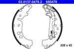 ATE Set saboti frana ATE 03.0137-0478.2 (03.0137-0478.2) - fixbox