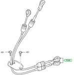 Original Ford Cablu, transmisie manuala ORIGINAL FORD 1749584 (1749584)