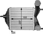 MAHLE Intercooler MAHLE CI 378 000S (CI 378 000S)