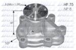 DOLZ Pompa apa, racire motor DOLZ O144 (O144)
