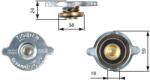GATES Buson, radiator GATES RC125 (RC125)