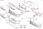 Original Kia Bara protectie fata (inferioara) ORIGINAL KIA 86512-H8400 (86512-H8400)