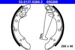 ATE Set saboti frana ATE 03.0137-0268.2 (03.0137-0268.2) - fixbox