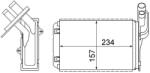 MAHLE Schimbător de căldură, încălzire habitaclu MAHLE AH 99 000S (AH 99 000S)