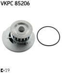 SKF Pompa apa, racire motor SKF VKPC 85206 (VKPC 85206)