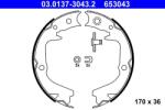 ATE Set saboti frana, frana de mana ATE 03.0137-3043.2 (03.0137-3043.2) - fixbox