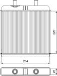 VALEO Schimbător de căldură, încălzire habitaclu VALEO 811539 (811539) - fixbox