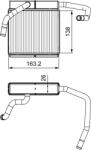 VALEO Schimbător de căldură, încălzire habitaclu VALEO 811552 (811552) - fixbox
