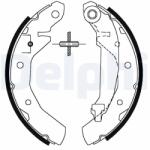 DELPHI Set saboti frana DELPHI LS1821 (LS1821) - fixbox