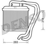 DENSO Schimbător de căldură, încălzire habitaclu DENSO DRR12004 (DRR12004)