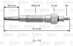 VALEO Bujie incandescenta VALEO 345126