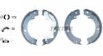 TEXTAR Set saboti frana, frana de mana TEXTAR 91066500 (91066500) - fixbox