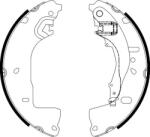 TEXTAR Set saboti frana TEXTAR 91088100 (91088100) - fixbox
