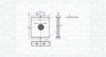 Magneti Marelli Schimbător de căldură, încălzire habitaclu MAGNETI MARELLI 350218308000 (350218308000) - fixbox