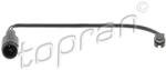 TOPRAN Senzor de avertizare, uzura placute de frana TOPRAN 500 662 (500 662)