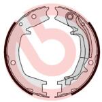 BREMBO Set saboti frana, frana de mana BREMBO S 30 527 (S 30 527)