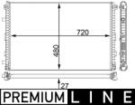 MAHLE Radiator temperatura scazuta, intercooler MAHLE CIR 24 000P (CIR 24 000P)