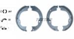 TEXTAR Set saboti frana, frana de mana TEXTAR 91073500 (91073500) - fixbox