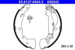 ATE Set saboti frana ATE 03.0137-0543.2 (03.0137-0543.2) - fixbox