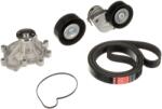GATES Pompa apa + Set curea transmisie cu caneluri GATES KP17PK2418 (KP17PK2418) - fixbox