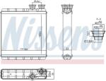 NISSENS Schimbător de căldură, încălzire habitaclu NISSENS 707302 (707302) - fixbox