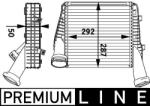 MAHLE Intercooler MAHLE CI 141 000P (CI 141 000P)