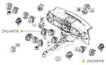 Original Renault comutator, macara geam ORIGINAL RENAULT 254214937R (254214937R)