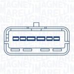 Magneti Marelli Electromotor, macara geam MAGNETI MARELLI 350103176700 (350103176700)